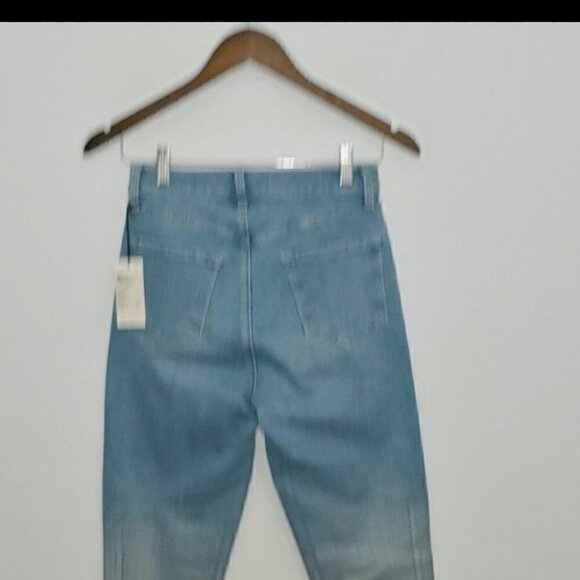 NWT J BRAND Leenah High rise metallic coated skinny ankle jeans - Picture 4 of 12